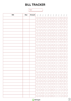 Monthly Budgets - 1